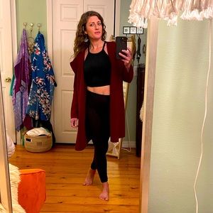 J Crew Juliette Collarless Sweater-Blazer 💥